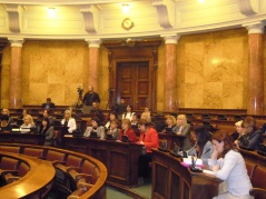 26. novembar 2013. Učesnici javnog slušanja o ženskom preduzetništvu u Srbiji 